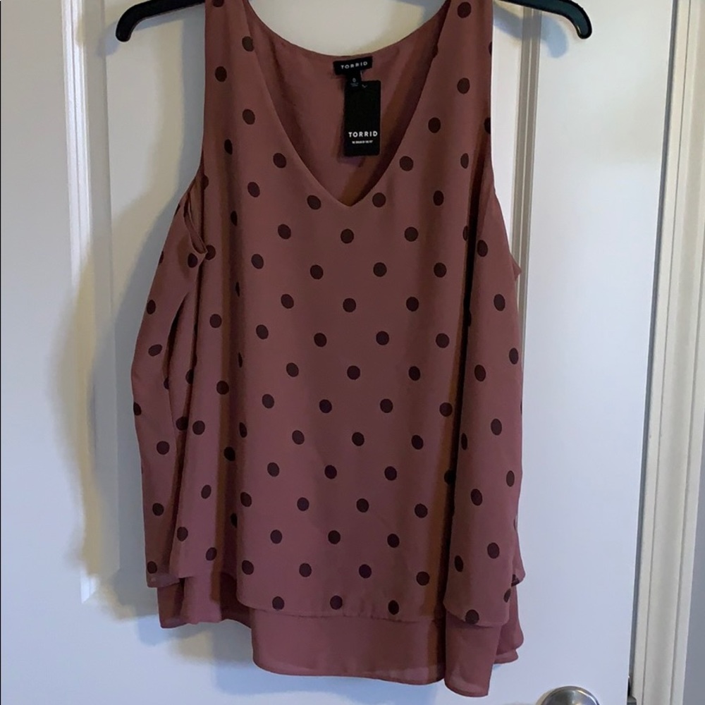 Torrid tank blouse
